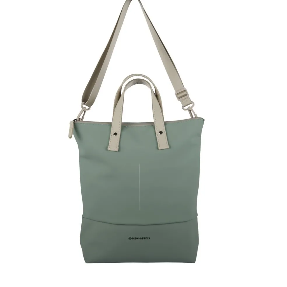 New Rebels Matteo Trenton Salie Grün 18L Rucksack Shopper Wasserabweisend