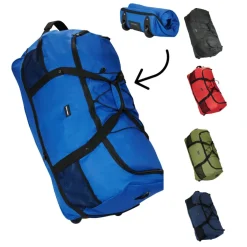 New Rebels Nevada Newark Marineblau 110L Rollbarer Trolley Reisetasche Wasserabweisend
