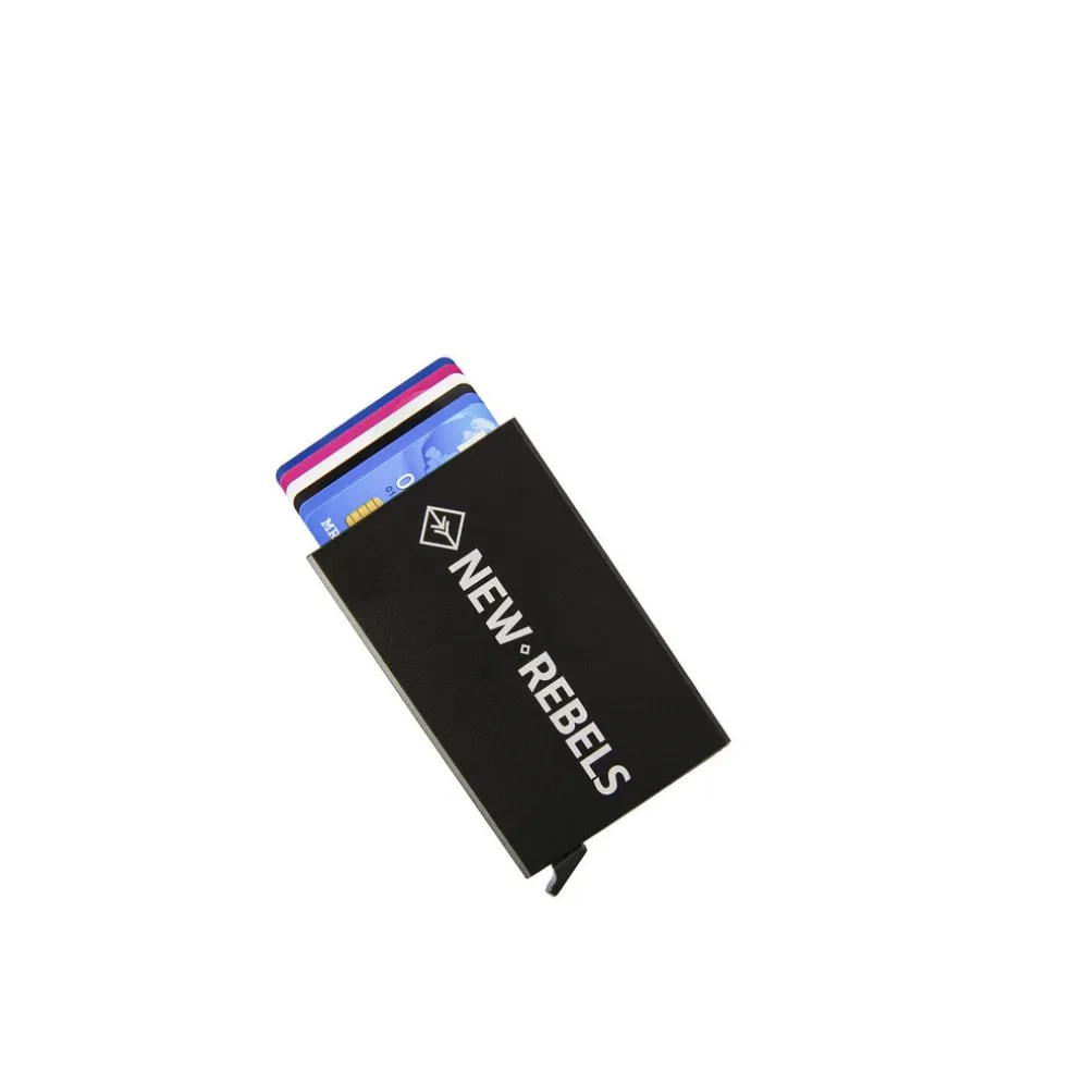 New Rebels New Rebels Creditcard Holder Schwarz RFID