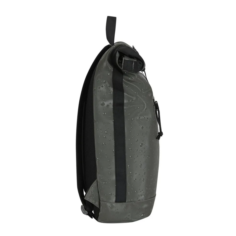 New Rebels New York Droplets - New York Rolltop Rucksack 21L Antracite