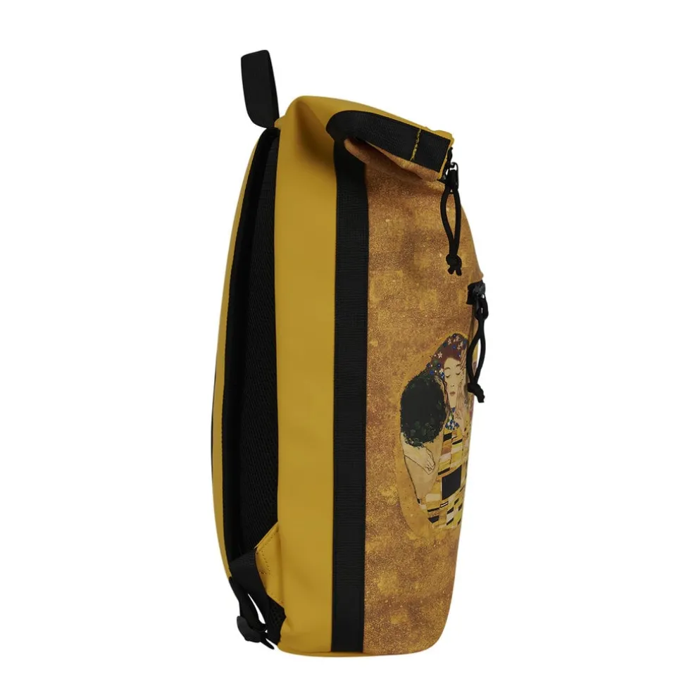 New Rebels New York Mart Art Gustavo 21L Rucksack Rolltop Wasserabweisend Laptop 15.6"