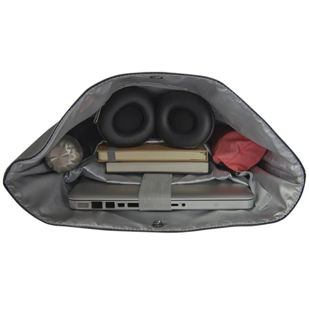 New Rebels Omar Kileen Schwarz 6L Shopper Wasserabweisend Laptop 13"
