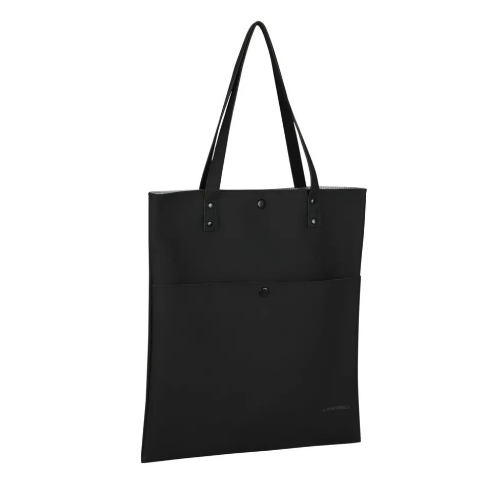 New Rebels Omar Kileen Schwarz 6L Shopper Wasserabweisend Laptop 13"
