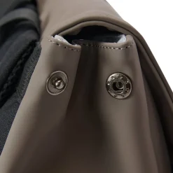 New Rebels Omar Lincoln Taupe 17L Rucksack mit Klappe Wasserabweisend Laptop 15.6