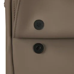 New Rebels Omar Lincoln Taupe 17L Rucksack mit Klappe Wasserabweisend Laptop 15.6