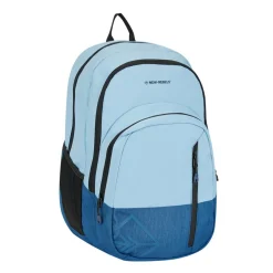 New Rebels Otis - Milcreek Backpack 25L - Duotone - strapazierfähiges, wasserabweisendes Polyester - 15.6" Laptop - Soft blau