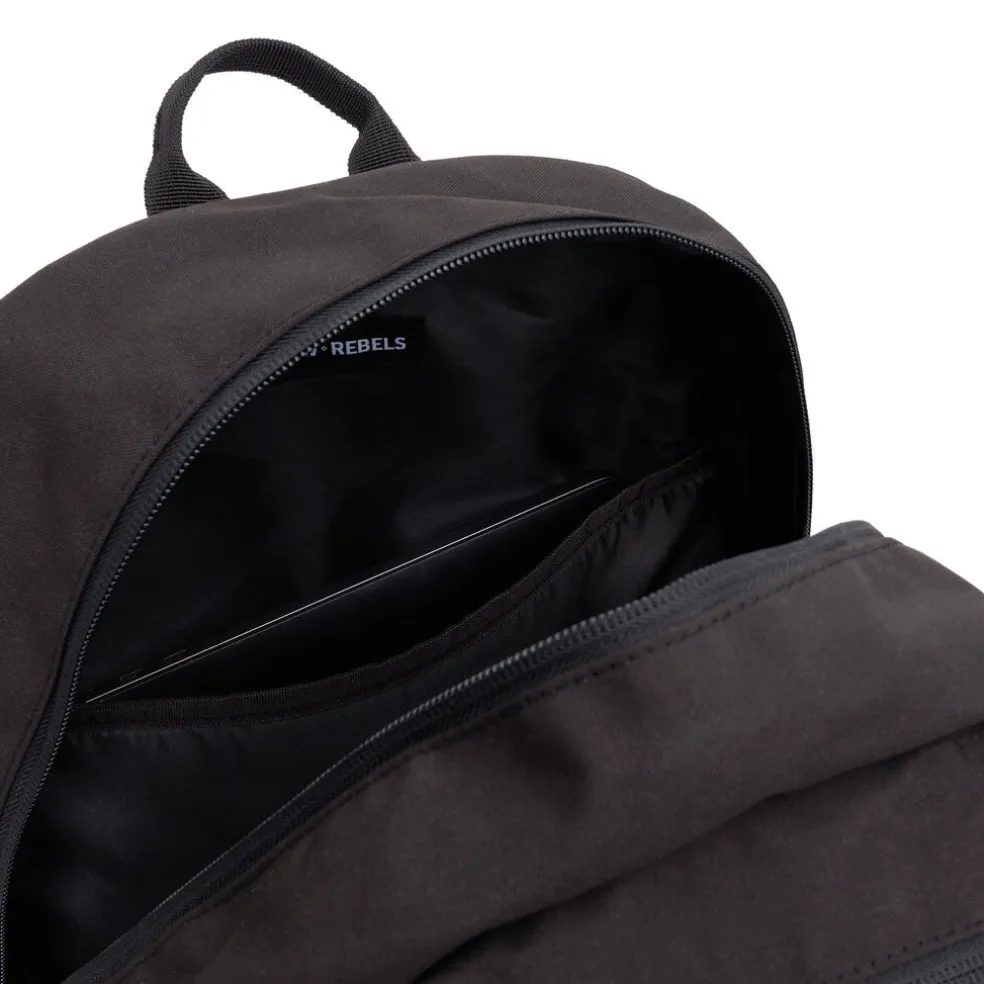 New Rebels Otis - Milcreek Backpack 25L - Duotone - strapazierfähiges, wasserabweisendes Polyester - 15.6" Laptop - Schwarz
