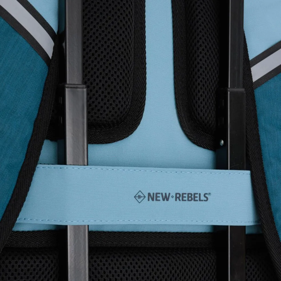 New Rebels Otis - Stanford Rucksack 20L - Duotone - strapazierfähiges wasserabweisendes Polyester - 15.6“ Laptop - Blau