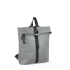 New Rebels Reflect Los Angeles Silber 7L Rolltop Rucksack Wasserabweisend