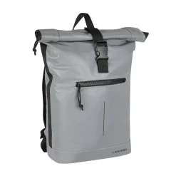 New Rebels Reflect New York Silber 21L Rolltop Rucksack Wasserabweisend Laptop 15.6"