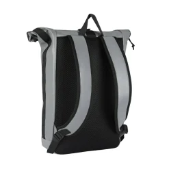 New Rebels Reflect New York Silber 21L Rolltop Rucksack Wasserabweisend Laptop 15.6"