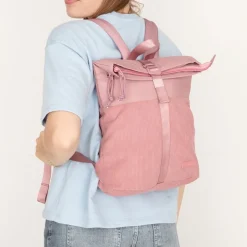 New Rebels Ribbi Los Angeles Rolltop Rucksack Mini Old Pink – 13 l