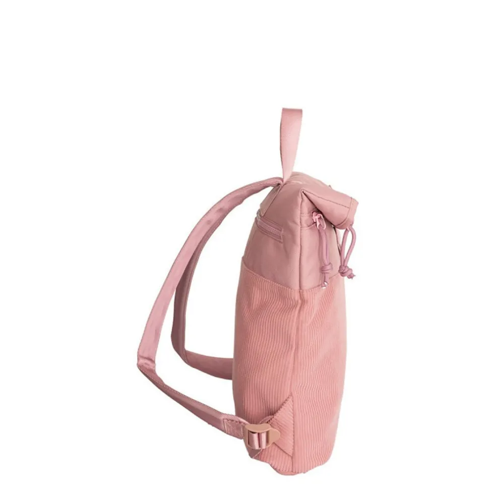 New Rebels Ribbi Los Angeles Rolltop Rucksack Mini Old Pink – 13 l