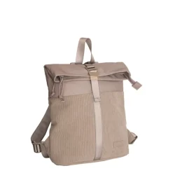 New Rebels Ribbi Los Angeles Rolltop Rucksack Mini Taupe – 13 l