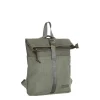 New Rebels Ribbi Los Angeles Rolltop Rucksack Mini Sage Green – 13 l