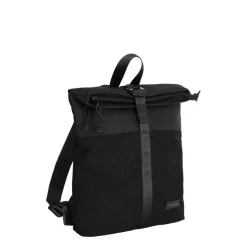 New Rebels Ribbi Los Angeles Rolltop Rucksack Mini Schwarz – 13 l