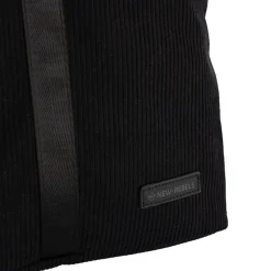 New Rebels Ribbi Los Angeles Rolltop Rucksack Mini Schwarz – 13 l