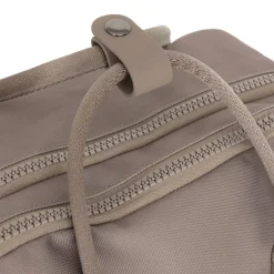 New Rebels Ribbi Milwaukee – Laptoptasche Schultasche Arbeitstasche 15,6 Zoll Laptopfach Rucksack Rib Fabric 18L Taupe