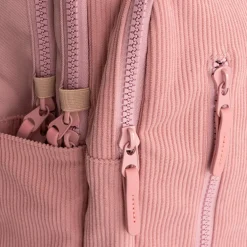 New Rebels Ribbi Milwaukee – Laptoptasche Schultasche Arbeitstasche 15,6 Zoll Laptopfach Rucksack Rib Fabric 18L Old Pink