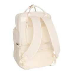 New Rebels Ribbi Milwaukee – Laptoptas Schooltas Werktas 15.6 inch Laptopvak Rugzak Rib Fabric 18L Beige