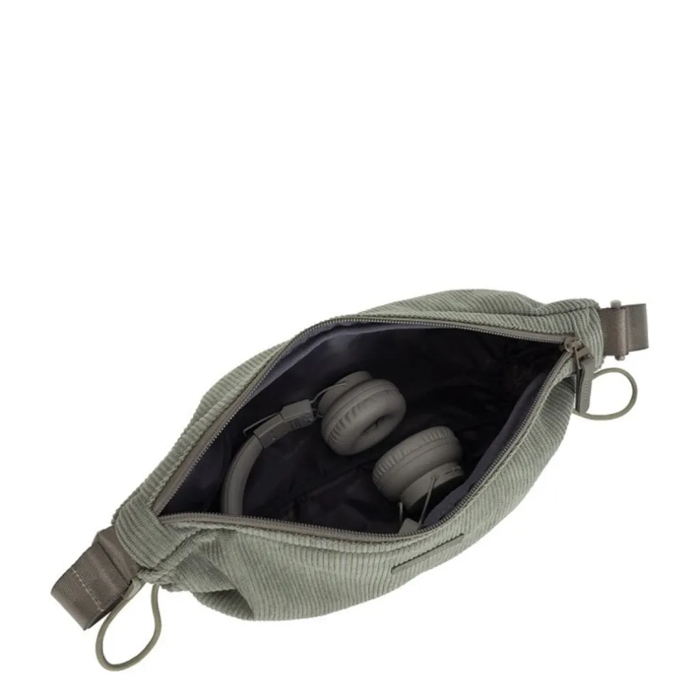 New Rebels Ribbi Rose Umhängetasche 6,1 l Rippstoff Polyester – Bequeme Crossbody-Tasche für den Alltag – Salbeigrün