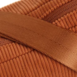 New Rebels Ribbi Rose Umhängetasche 6,1 l Rippstoff Polyester – Bequeme Crossbody-Tasche für den Alltag – Coffee Brown