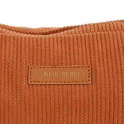 New Rebels Ribbi Rose Umhängetasche 6,1 l Rippstoff Polyester – Bequeme Crossbody-Tasche für den Alltag – Coffee Brown