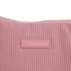 New Rebels Ribbi Rose Umhängetasche 6,1 l Rippstoff Polyester – Bequeme Crossbody-Tasche für den Alltag – Altrosa