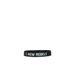 New Rebels Silikon-Armband Mann Schwarz
