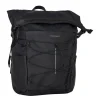 New Rebels Trondheim Windsor Rolltop Rucksack Schwarz