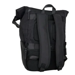 New Rebels Trondheim Windsor Rolltop Rucksack Schwarz