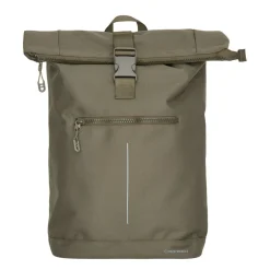 New Rebels Valor New York olivgrün 21L Rucksack Rolltop Wasserabweisend Laptop 15,6 Zoll