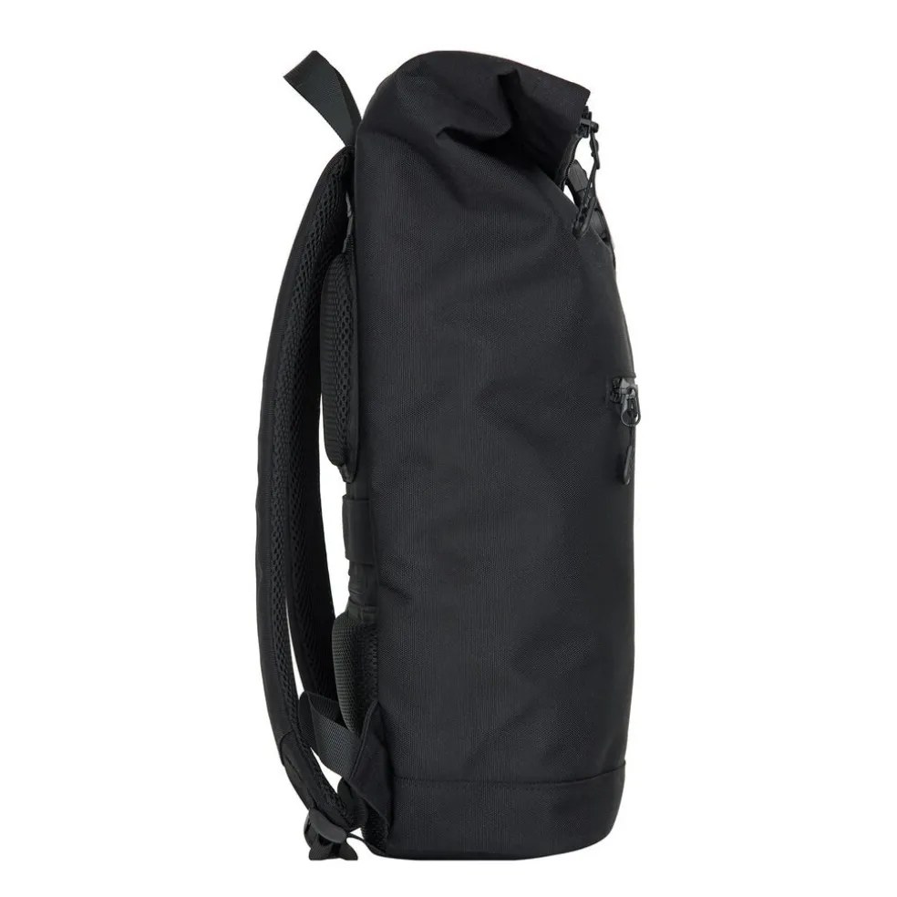 New Rebels Valor New York Schwarz 21L Rucksack Rolltop Wasserabweisend Laptop 15,6“