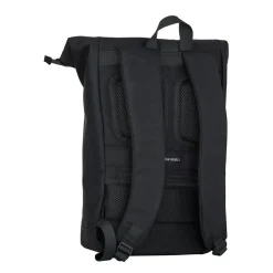 New Rebels Valor New York Schwarz 21L Rucksack Rolltop Wasserabweisend Laptop 15,6“