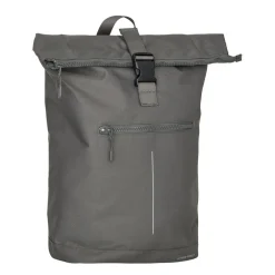 New Rebels Valor New York anthrazitgrau 21L Rucksack Rolltop Wasserabweisend Laptop 15,6 Zoll