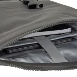 New Rebels Valor New York anthrazitgrau 21L Rucksack Rolltop Wasserabweisend Laptop 15,6 Zoll