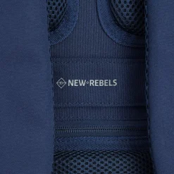 New Rebels Valor New York Marine blau 21L Rucksack Rolltop Wasserabweisend Laptop 15,6“