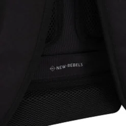 New Rebels Valor Weverly School / Arbeitstasche Rucksack – 9,5 l Robustes 900D-Polyester 4 Fächer Laptopfach 14” Wasserabweisend Black Stone