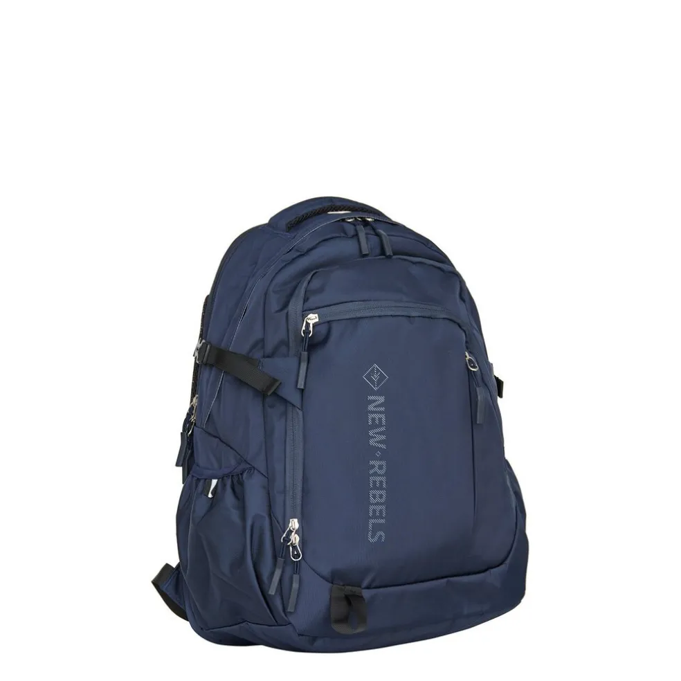 New Rebels Vince Baldwin Marineblau 33L Rucksack Wasserabweisend Laptop 15.6"