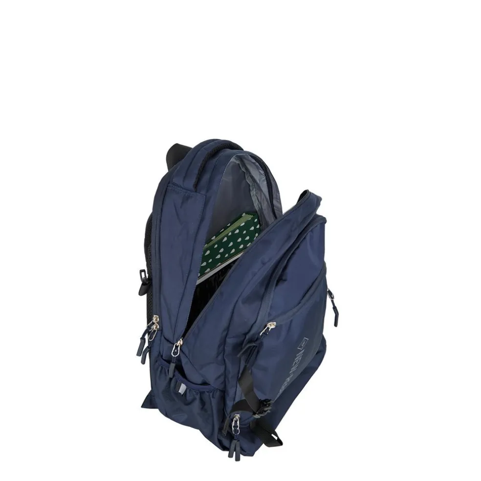 New Rebels Vince Baldwin Marineblau 33L Rucksack Wasserabweisend Laptop 15.6"