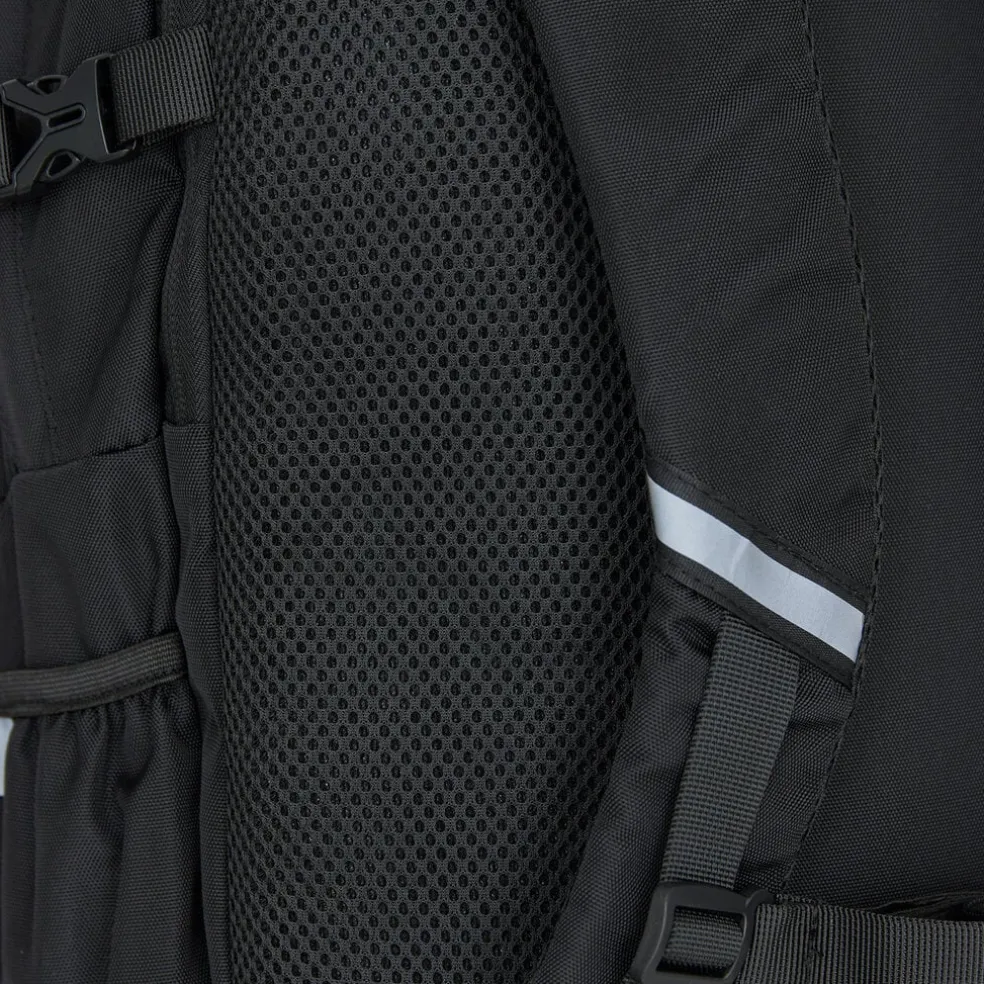 New Rebels Vince Baldwin Schwarz 33L Rucksack Wasserabweisend Laptop 15.6"