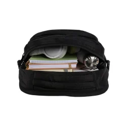 New Rebels Vince Gilbert Schwarz 27L Rucksack Wasserabweisend Laptop 15.6