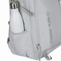 New Rebels Vince Gilbert Hellgrau 27L Rucksack Wasserabweisend Laptop 15.6