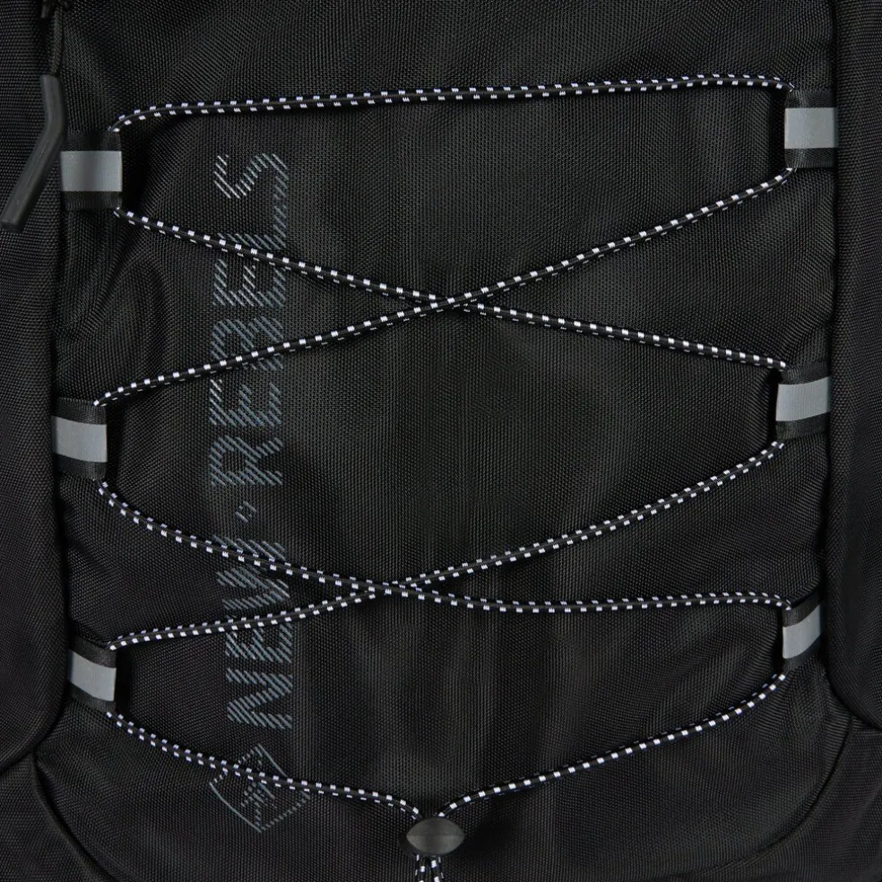 New Rebels Vince Leander Schwarz 27L Rucksack Wasserabweisend Laptop 14"