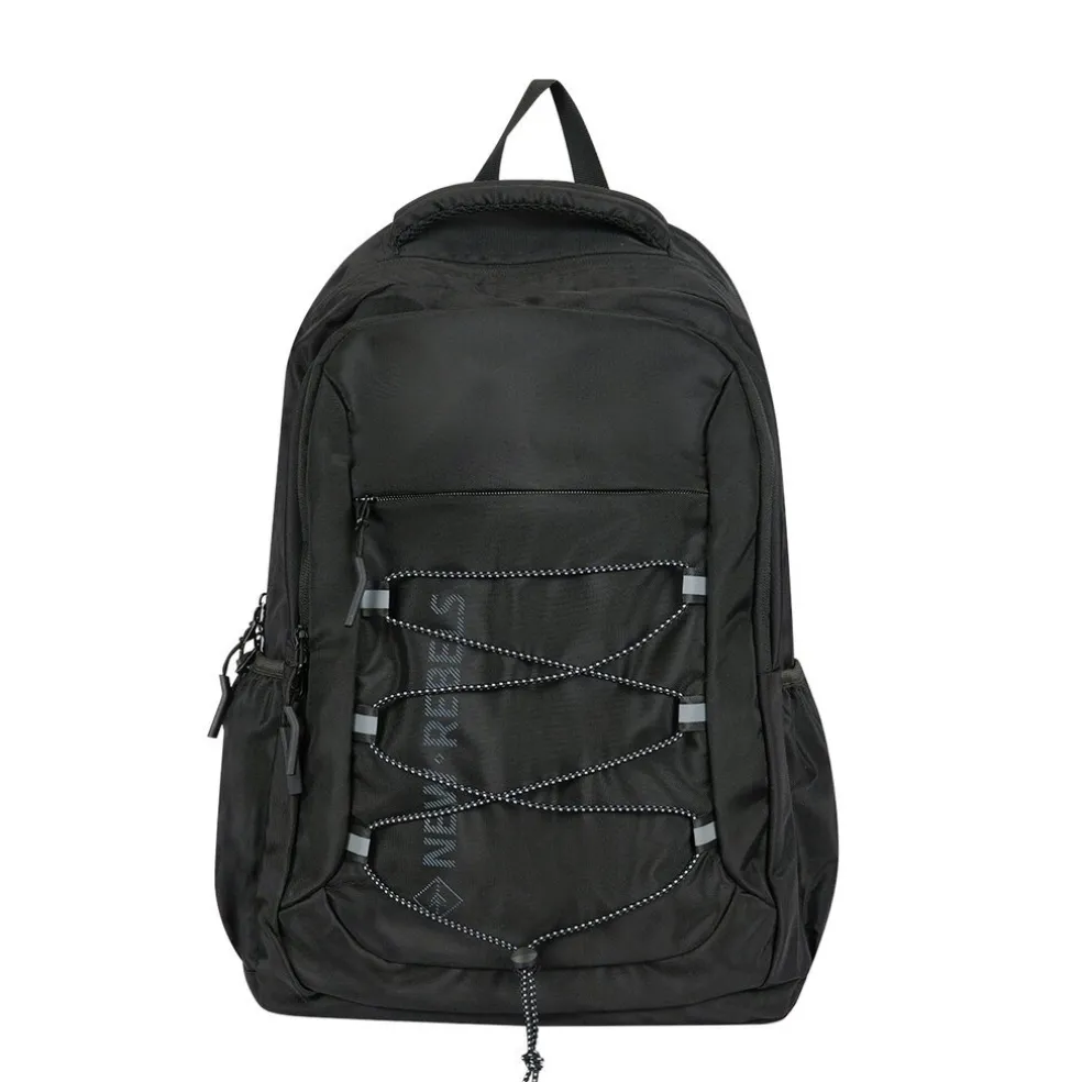 New Rebels Vince Leander Schwarz 27L Rucksack Wasserabweisend Laptop 14"