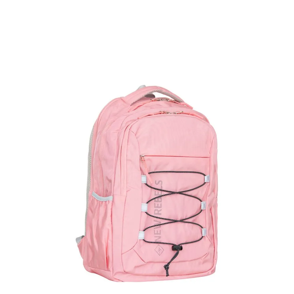 New Rebels Vince Leander Rosa 27L Rucksack Wasserabweisend Laptop 14"