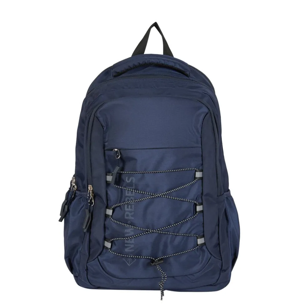 New Rebels Vince Leander Marineblau 27L Rucksack Wasserabweisend Laptop 14"