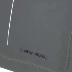 New Rebels William Baltimore Anthrazit 13L Rolltop Rucksack Wasserabweisend Laptop 14