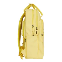New Rebels William Milwaukee Beige 18L Rucksack Wasserabweisend Laptop 15.6" Butter Yellow