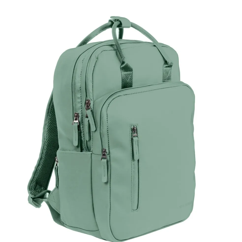 New Rebels William Milwaukee Salie Grün 18L Rucksack Wasserabweisend Laptop 15.6"